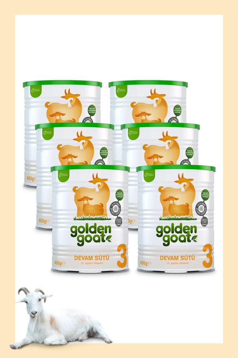 Keçi Devam Sütü 3 Numara 400 Gr 6'lı Paket