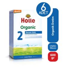 Organik Devam Sütü 2 600 Gr - 6'lı Paket