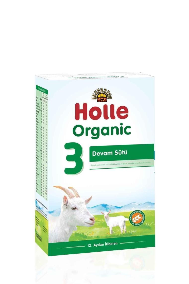 Organik 3 Keçi Bebek Devam Sütü Büyüme 400 Gr