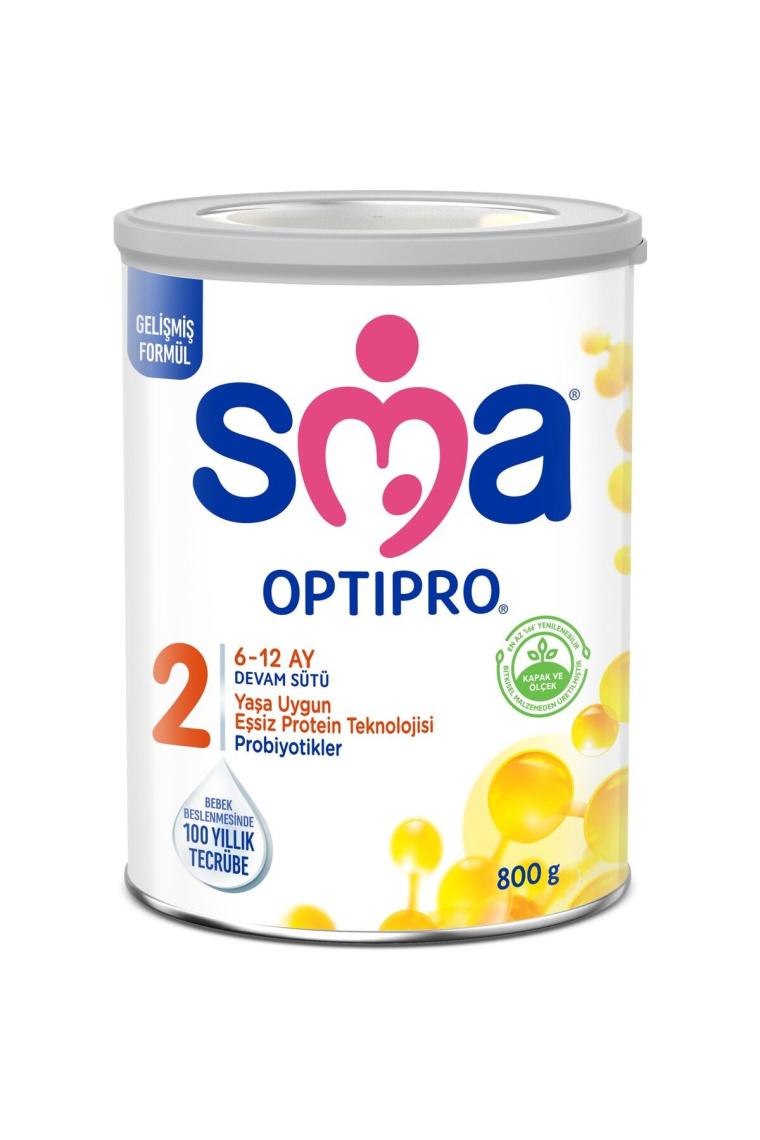 2 Numara 800 Gr Optipro Devam Sütü 3'lü