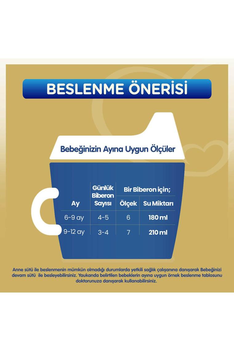 Gold 2 Devam Sütü 800 gr X 3 Adet