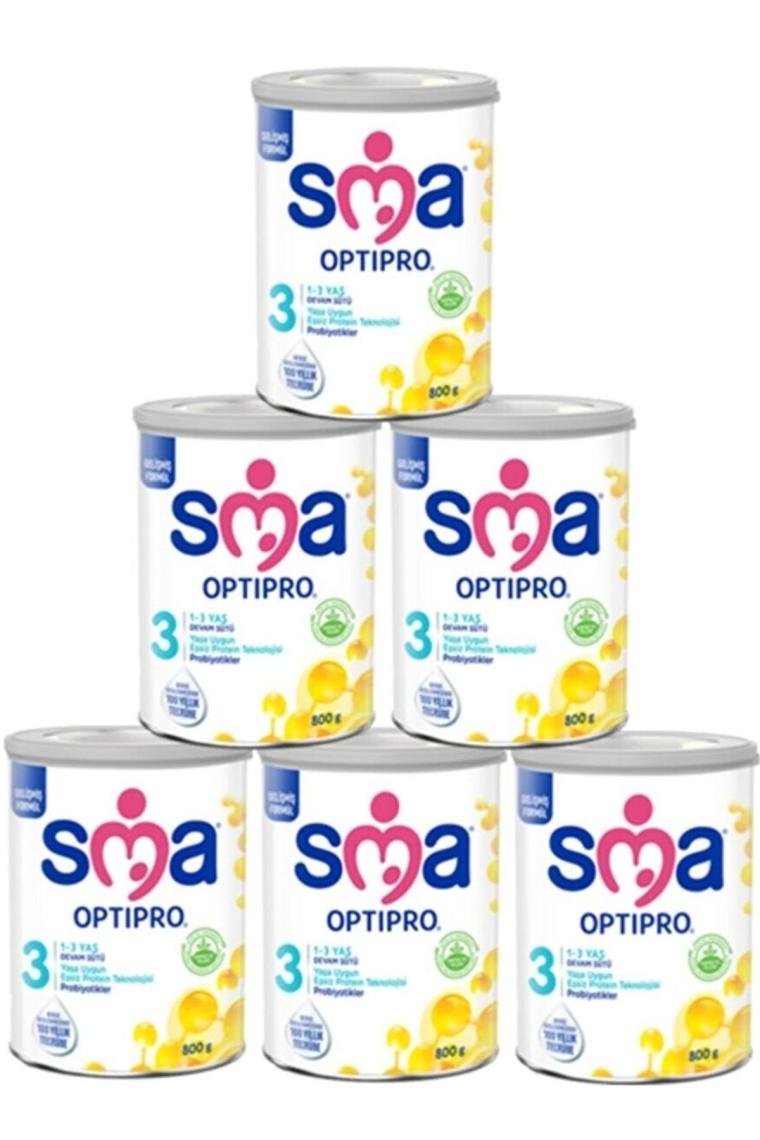 3 Optipro Probiyotik Devam Sütü 800 gr X 6 Adet