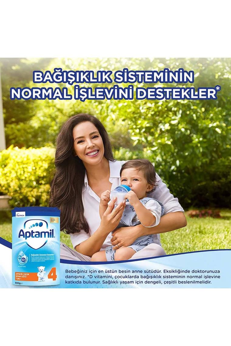 4 Çocuk Devam Sütü 1 Yaş Akıllı Kutu 800 G X 2 Adet