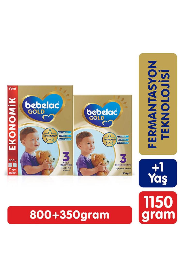 Gold 3 Çocuk Devam Sütü 1150 G 1 Yaş+