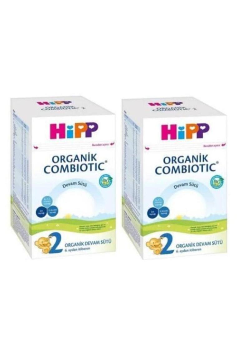 2 Organik Bebek Sütü Combiotic 800 gr X 2 Adet