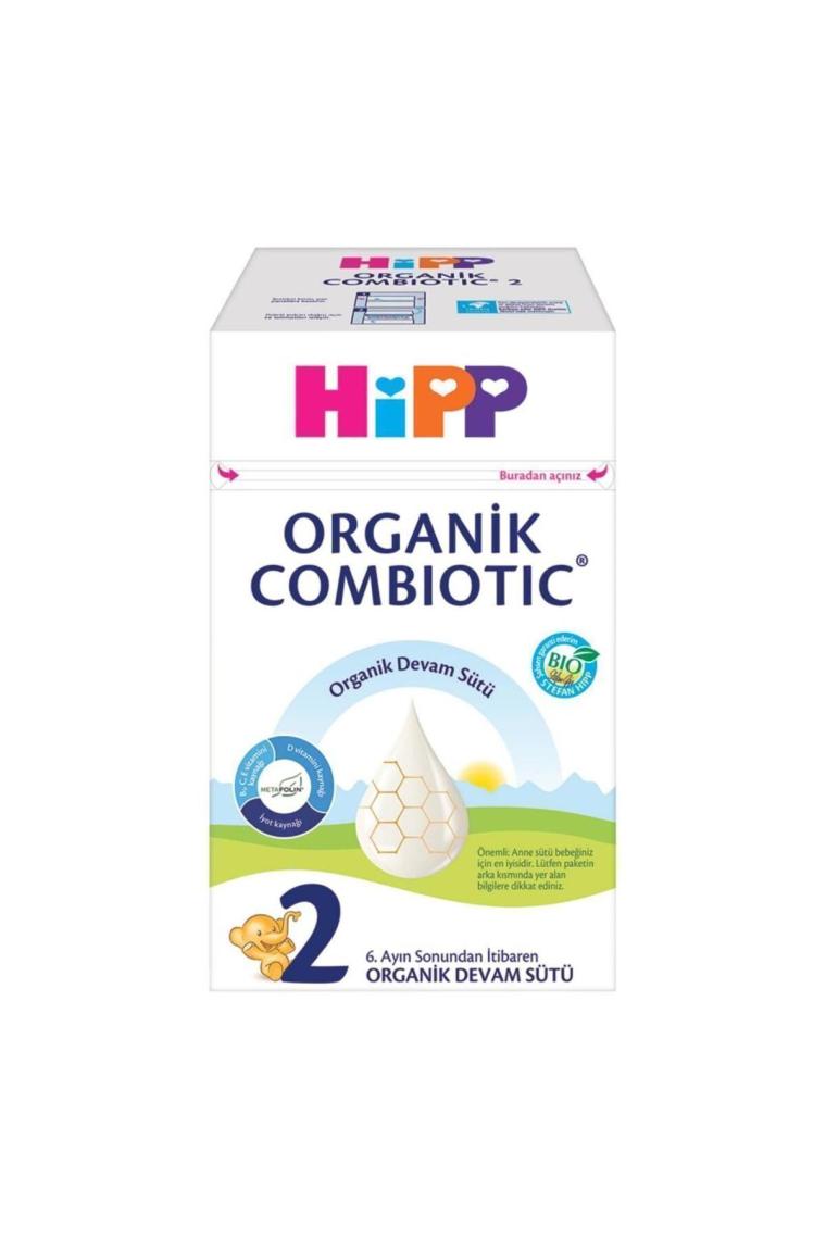 2 Organik Bebek Sütü Combiotic 800 gr X 2 Adet