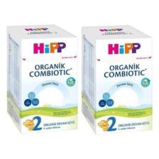 2 Organik Bebek Sütü Combiotic 800 gr X 2 Adet