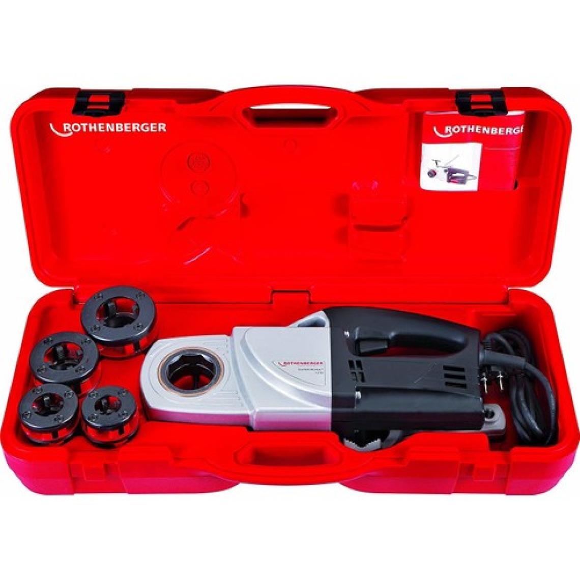 Rothenberger Supertronic 1250 Set Elektrikli Pafta Makinası 1.1/4