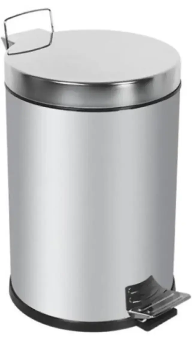 Primera 12 Litre Pedallı Çöp Kovası Krom