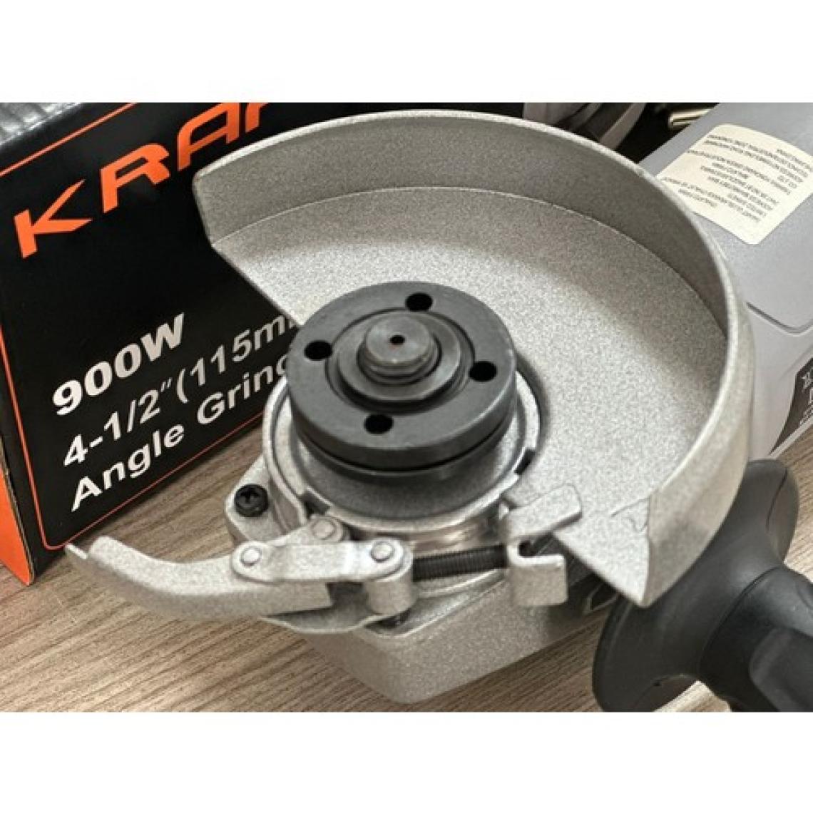 Kraft Hart Profesyonel 900 W 115MM Avuç Içi Taşlama Gri