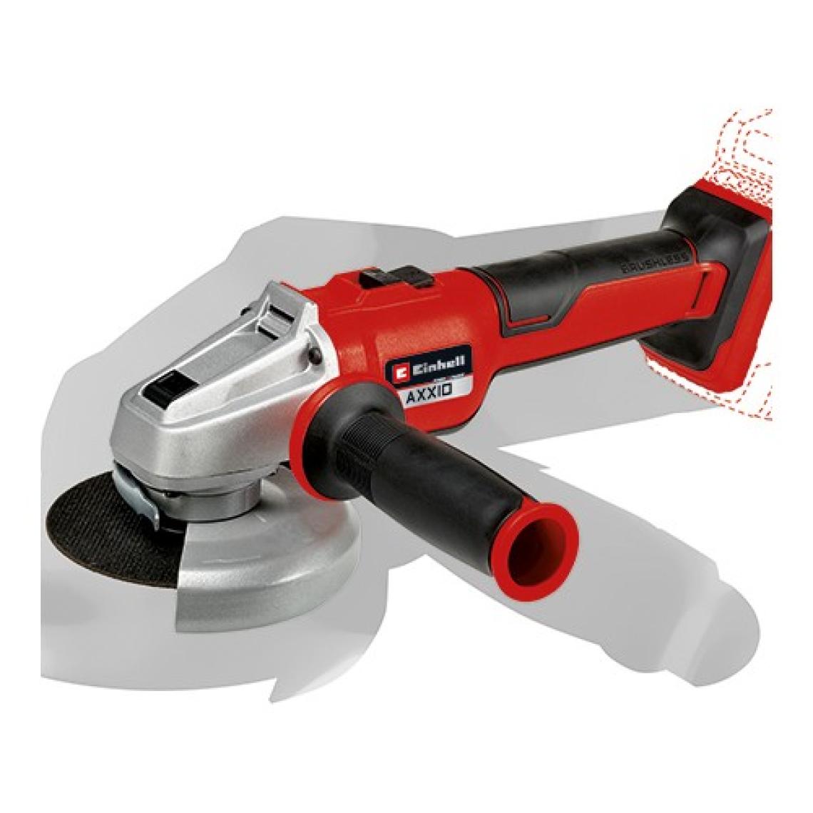 Einhell AXXIO 18/115 Q - Solo, Akülü Avuç Taşlama (Akü ve şarj cihazı dahil değildir)
