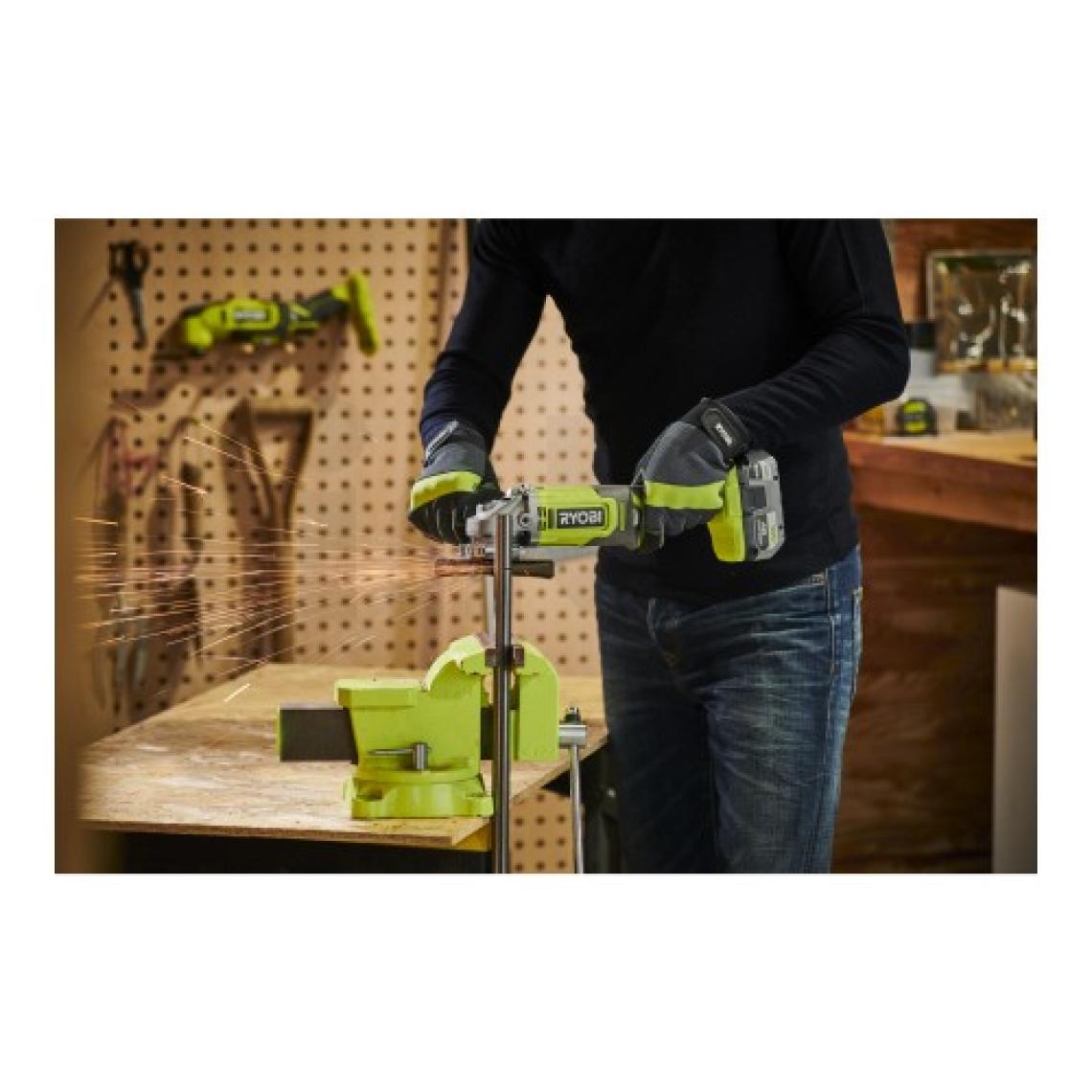 Ryobi RAG18125-1C40S One+ Akülü Avuç Taşlama 125 mm