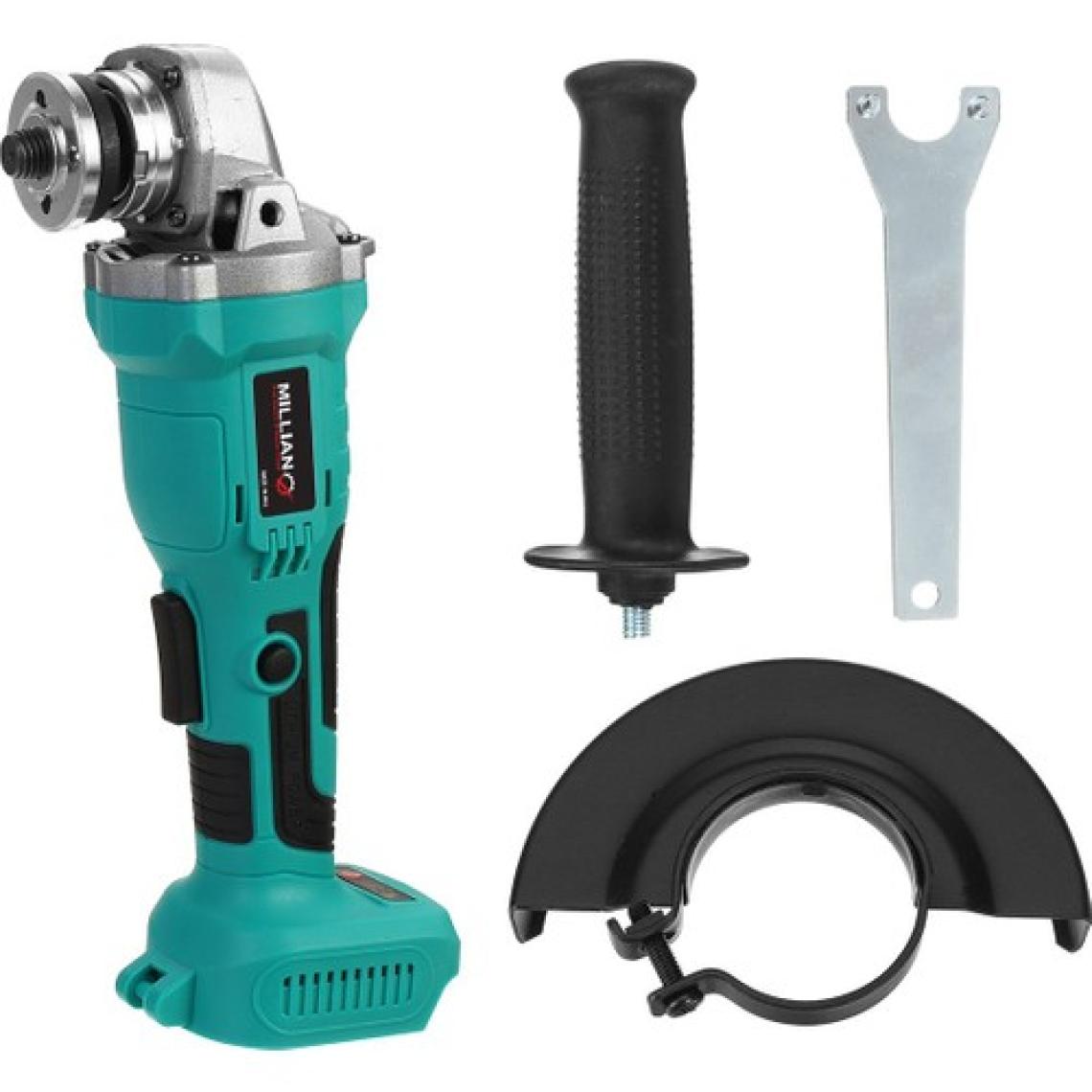 Mıllıan 36 V Profesyonel 125 mm Kömürsüz Çift Akülü Şarjlı Taşlama Spiral Makinesi