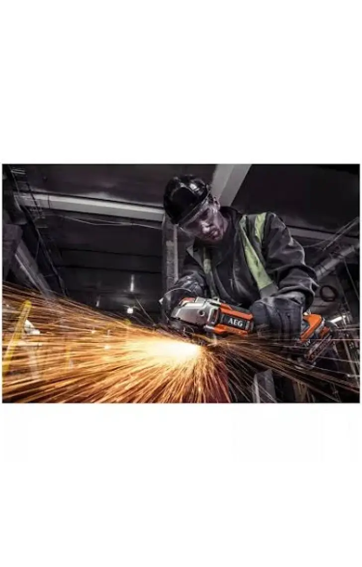Aeg BEWS 18-125BLPX-602CAkülü Kömürsüz Motor Taşlama (Lithium ion 18 V;6,0 Ah)
