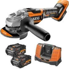 Aeg BEWS 18-125BLPX-602CAkülü Kömürsüz Motor Taşlama (Lithium ion 18 V;6,0 Ah)