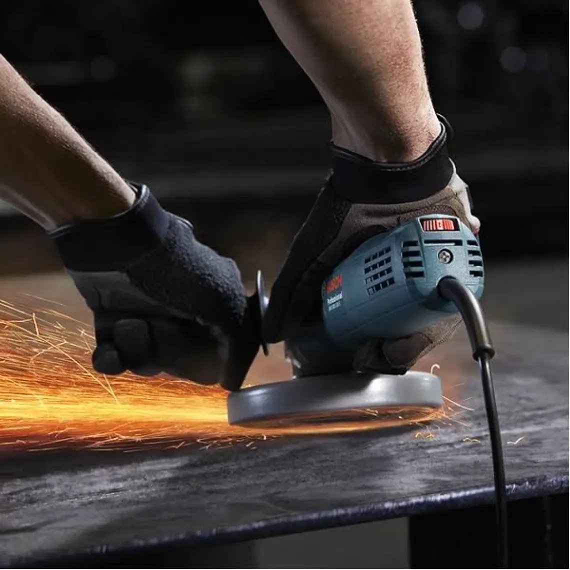 Bosch GWS 9-115 S Devir Ayarlı Avuç Taşlama