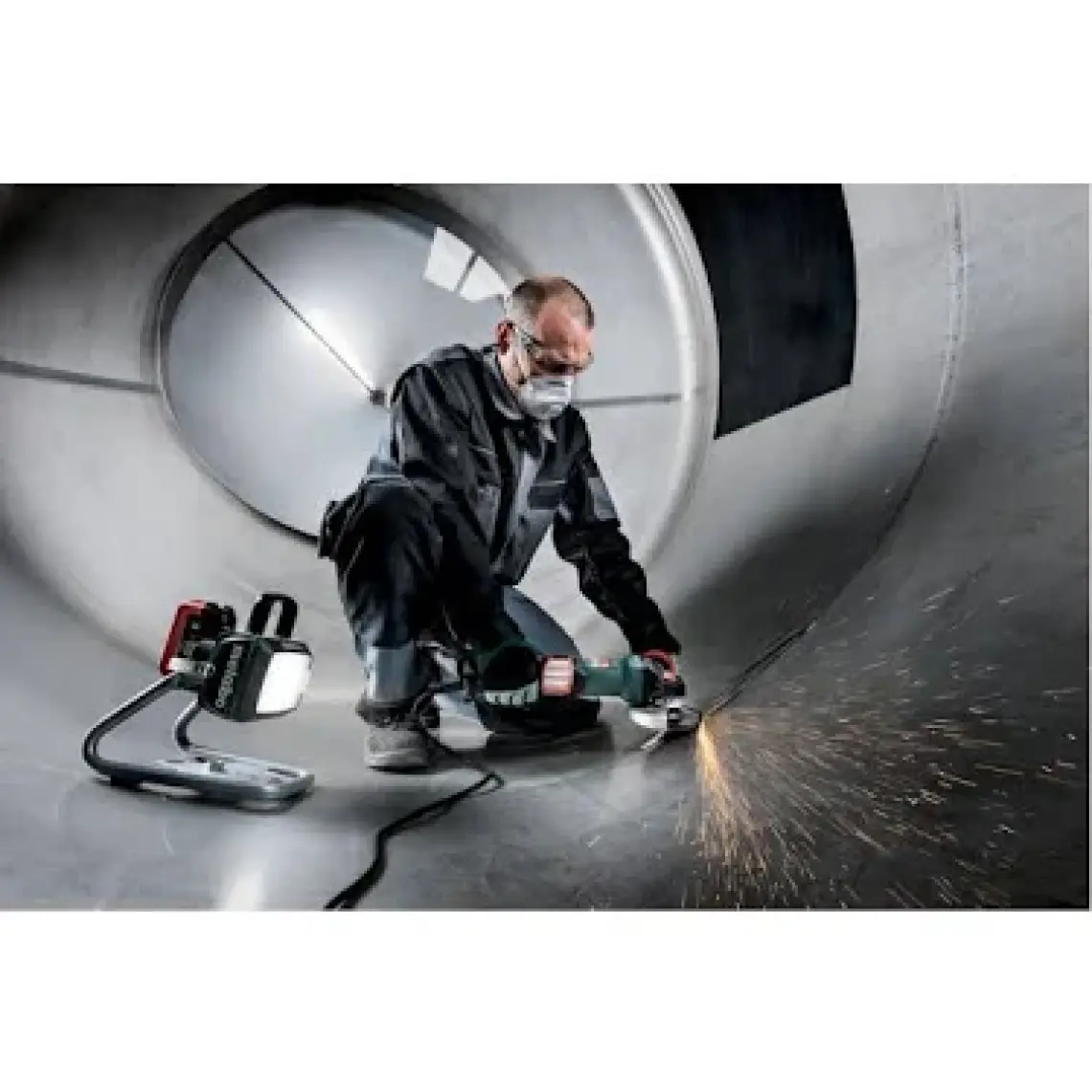 Metabo  Wev 17-125 Quick Avuç Taşlama 1700 W 125 mm Devir Ayarlı