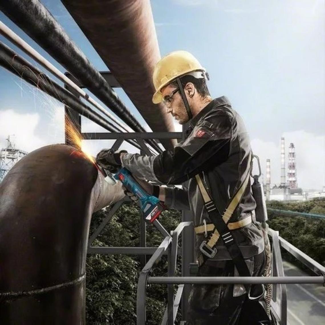Bosch GWS 180-LI Tek Akülü Taşlama Makinesi