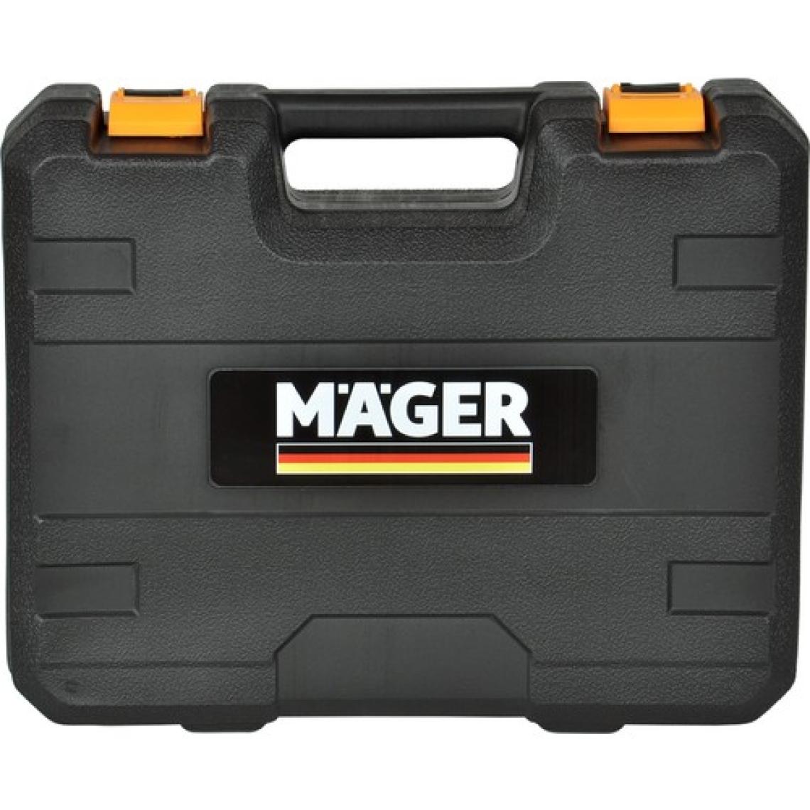 Mager 88 Watt 10 Ah Kömürsüz Motor 125 mm Taşlama Spiral Makinası