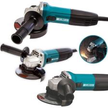 Graizer Alman 2000 Watt Professional Sjs Çift Metal Şanzuman Avuç Içi Taşlama Makinesi 125 mm Mavi