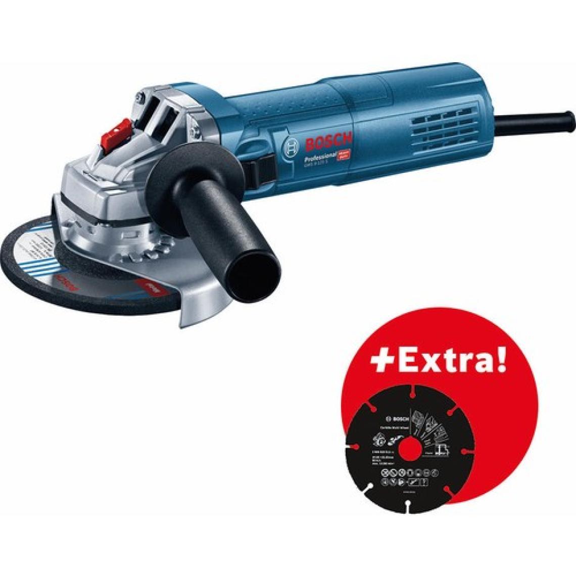 Bosch GWS 9-125 S Devir Ayarlı Professional Taşlama Makinesi + Tungsten karbür Multiwheel kesme diski