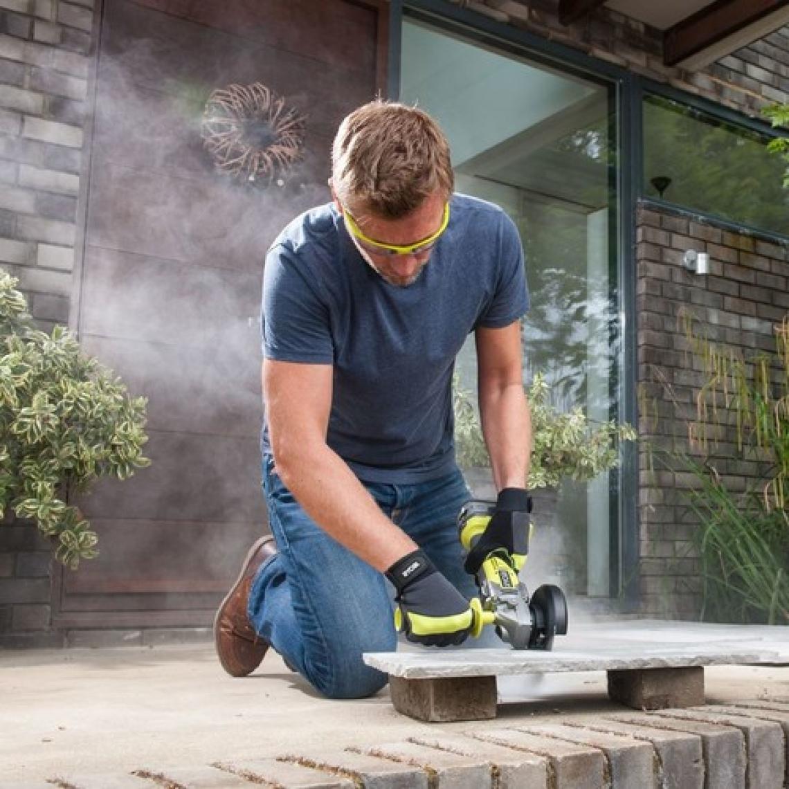 Ryobi R18AG70 18Volt Aküsüz Kömürsüz Li-Ion 125mm Avuç Taşlama