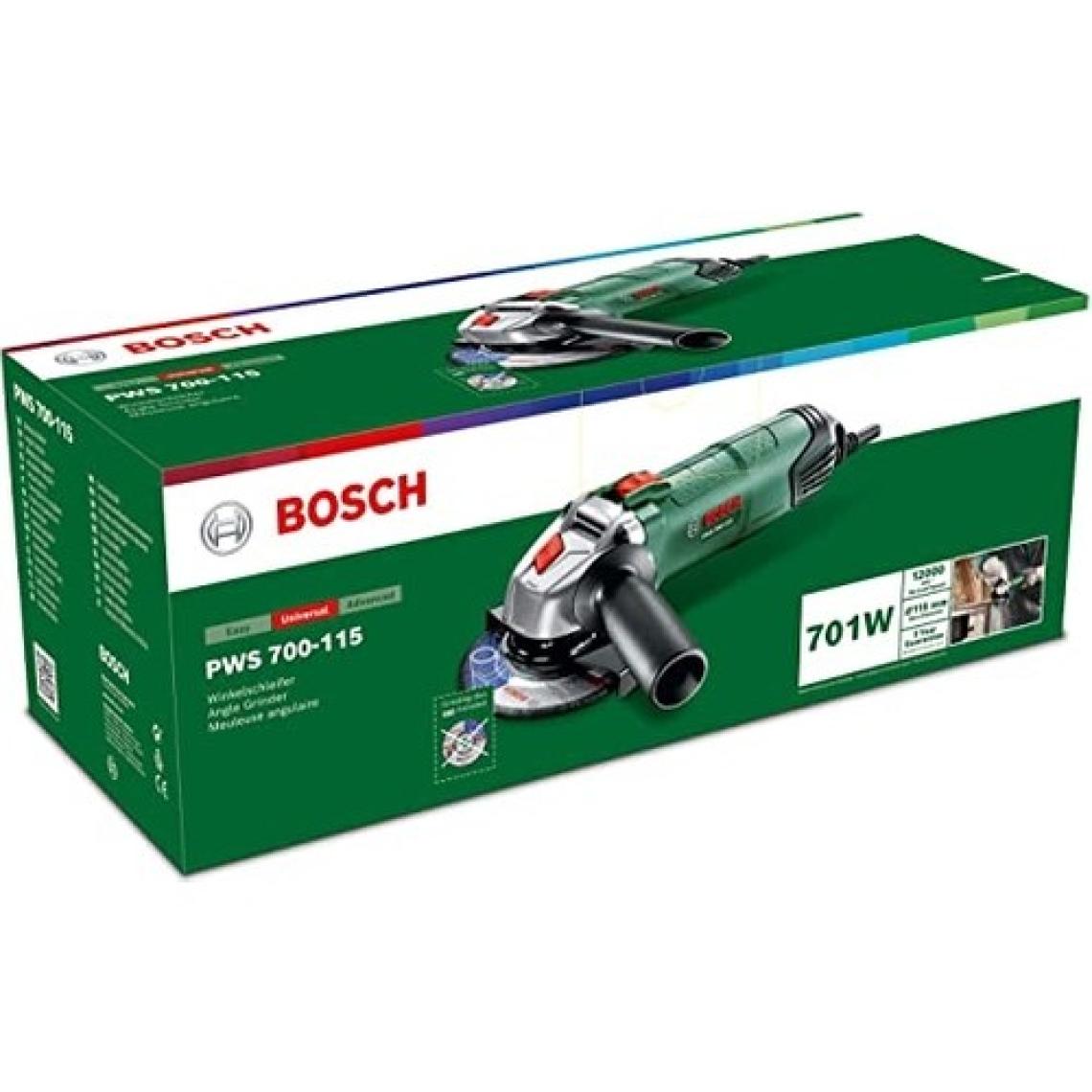 Bosch PWS 700-115  700W 115mm Avuç Taşlama