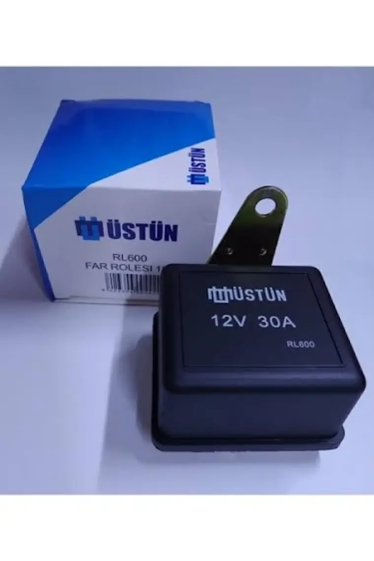 Üstün 12V Far Rölesi ( Far Güçlendirme Rölesi ) Çift Bobinli Röle