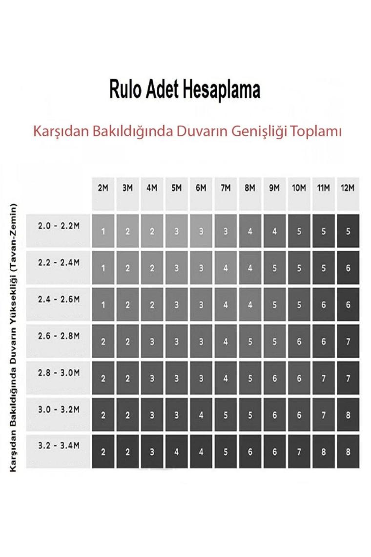 Taş Desen Duvar Kağıdı (5 M²) 9100