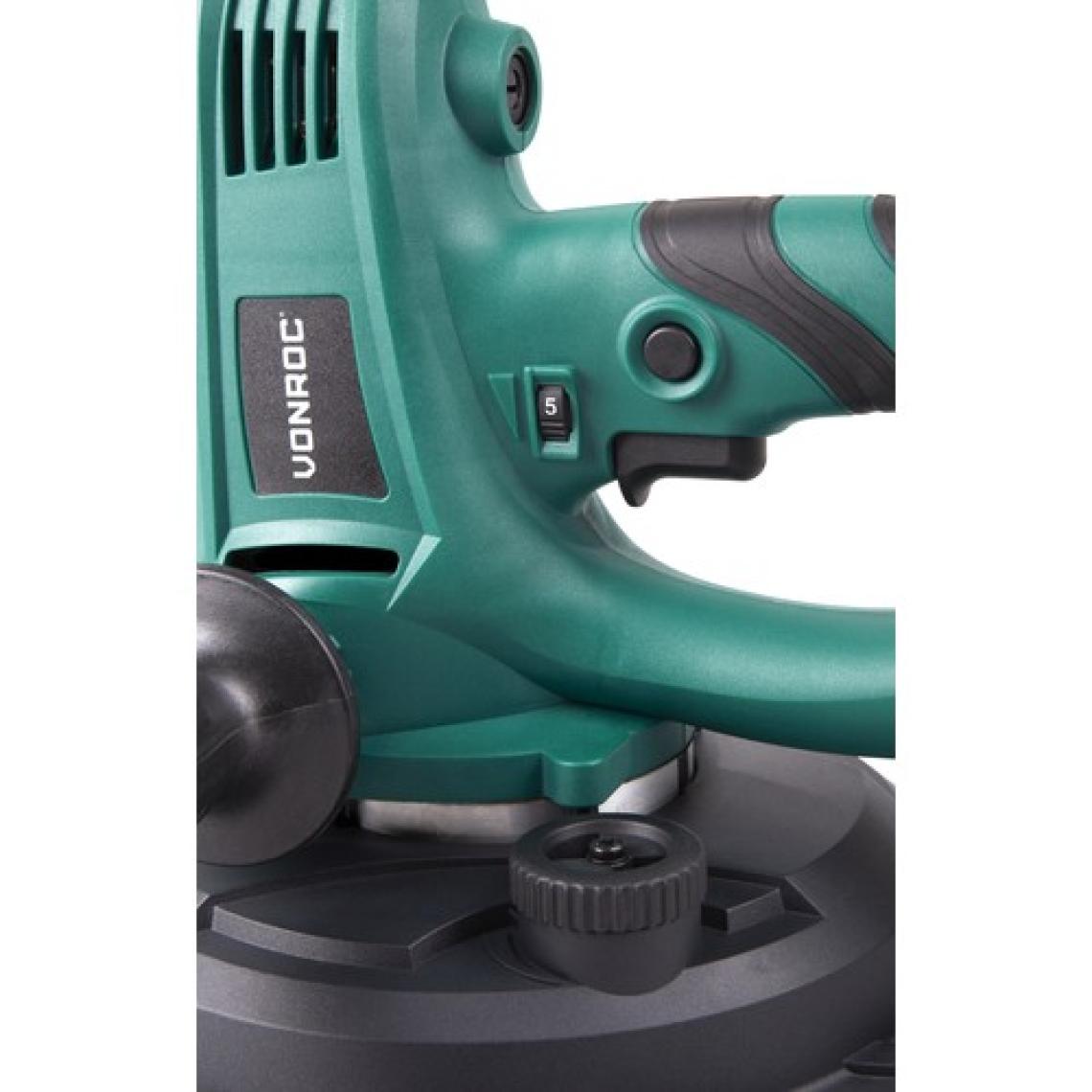 VONROC Profesyonel Elektrikli Eksantrik Zımpara Makinası - 750W - 180mm