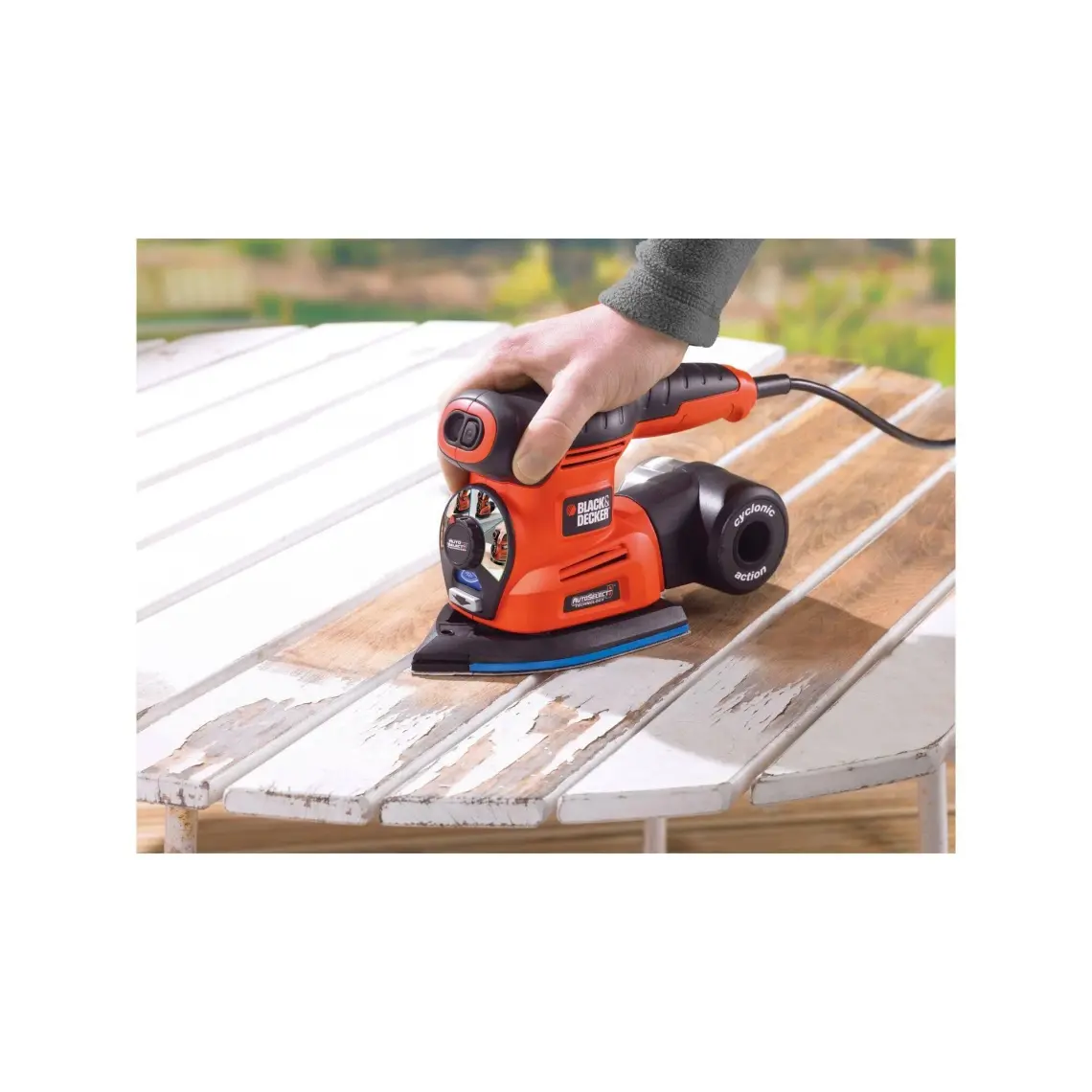 Black & Decker KA280K-QS 220W Çok Amaçlı Zımpara Zımpara (Üçgen, Eksantrik, Titreşim)