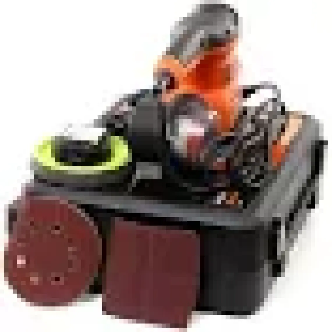 Black & Decker KA280K-QS 220W Çok Amaçlı Zımpara Zımpara (Üçgen, Eksantrik, Titreşim)