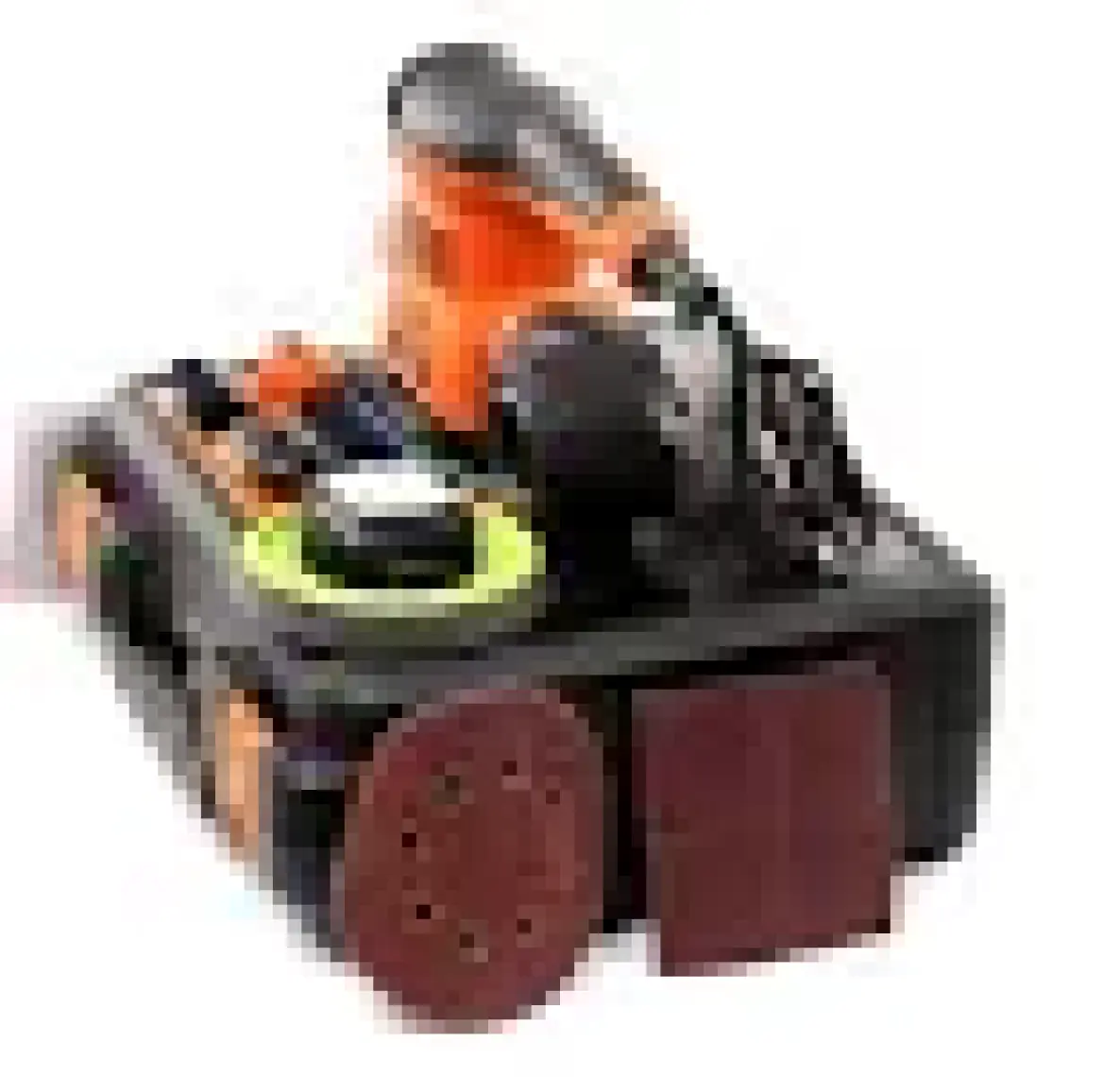 Black & Decker KA280K-QS 220W Çok Amaçlı Zımpara Zımpara (Üçgen, Eksantrik, Titreşim)