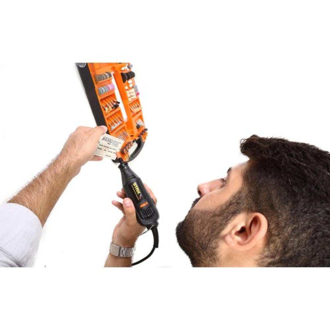 Staxx Power STX-450X Profesyonel 400 W Elektrikli Titreşimli Zımpara Makinası +5 Ad Zımpara