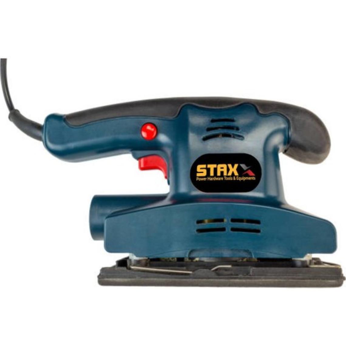 Staxx Power STX-450X Profesyonel 400 W Elektrikli Titreşimli Zımpara Makinası +5 Ad Zımpara