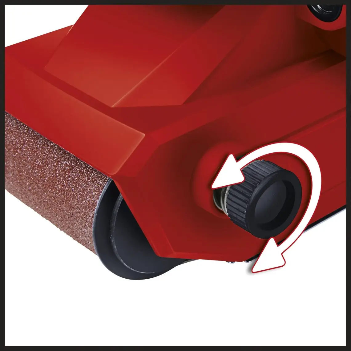 Einhell  Tank Zımpara TC-BS 8038 (800 W, hassas bant ayarı ile doğru bant takibi, seramik koruma eklentisi, ek tutamak, entegre toz emiş sistemi, zımpara bandı dâhil) - 4466259