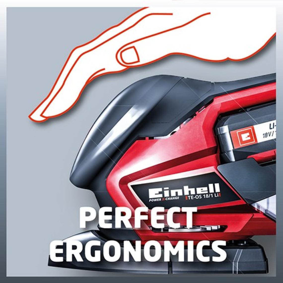 Einhell TE-OS 18/1 Li-Solo, Akülü Zımpara