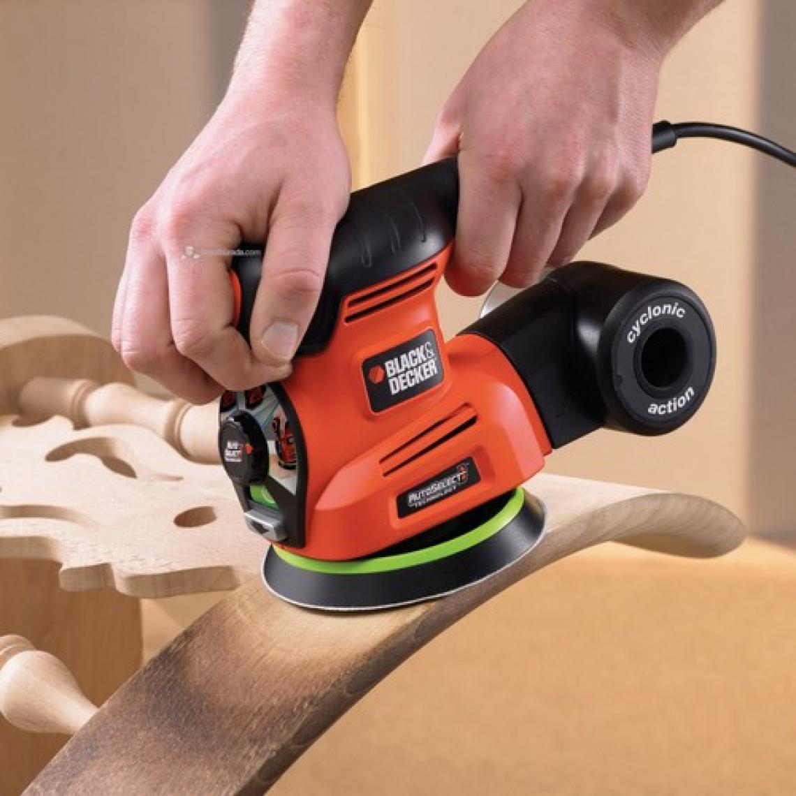 Black&Decker KA280K-QS 220W Çok Amaçlı Zımpara Zımpara (Üçgen, Eksantrik, Titreşim)