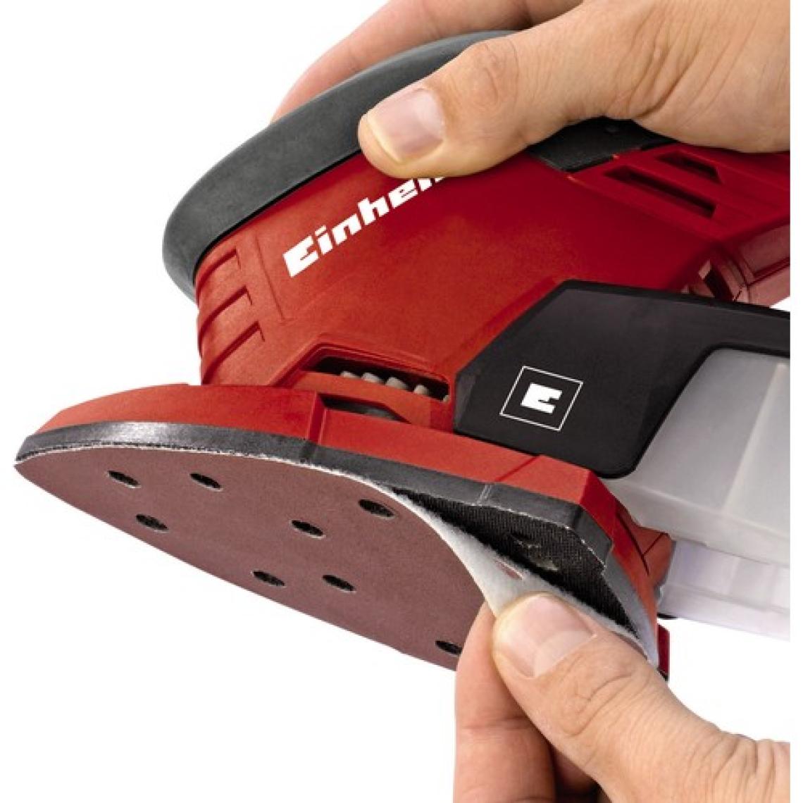 Einhell TE-OS 1320, Titreşim Zımpara