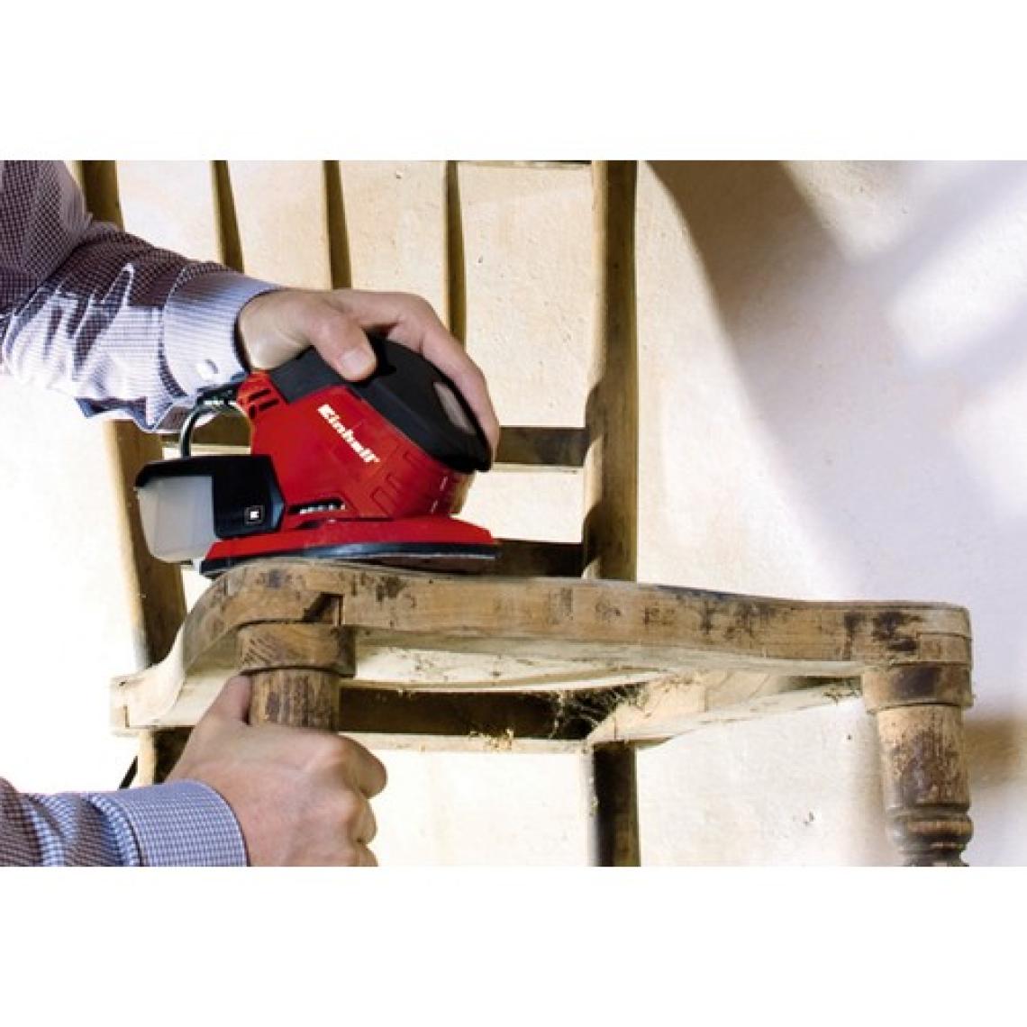 Einhell TE-OS 1320, Titreşim Zımpara