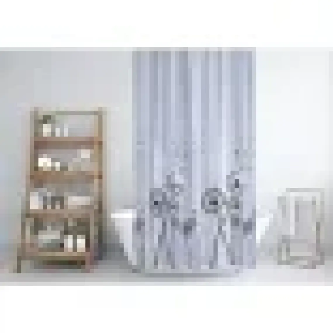Zethome Jackline Banyo Duş Perdesi 2200 Tek Kanat 1X240X200