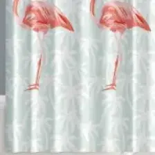 Prado Flamingo Banyo Perdesi + Askı 180x200