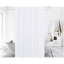 Zethome Jackline Banyo Duş Perdesi 0010 Beyaz Çift Kanat 2X120x200