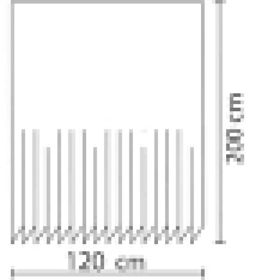 Zethome Tropik Banyo Duş Perdesi 8747 Tek Kanat 1X120X200