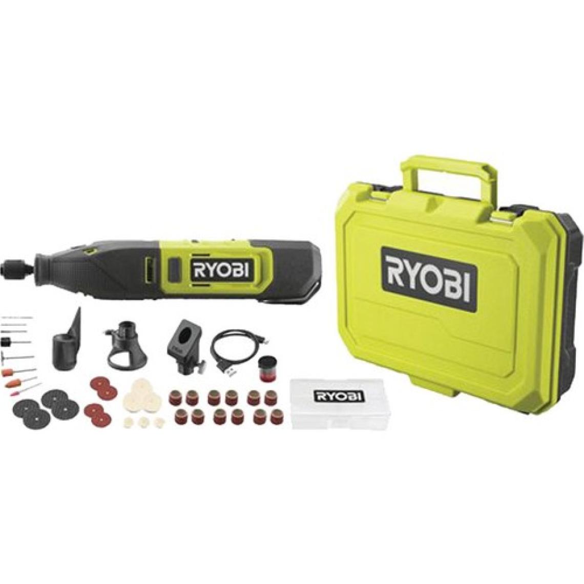 Ryobi RRT12-120BA3/35 Akülü Gravür Seti 35 Parça Aks.