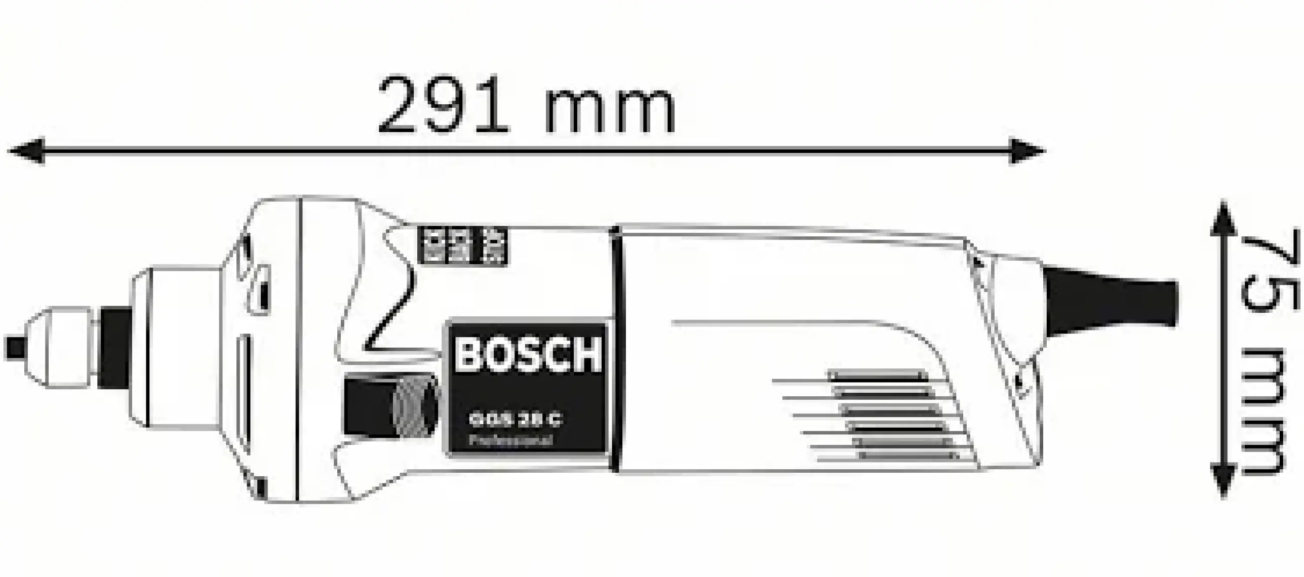 Bosch GGS 28 CE Profesyonel 650 Watt Kalıpçı Taşlama