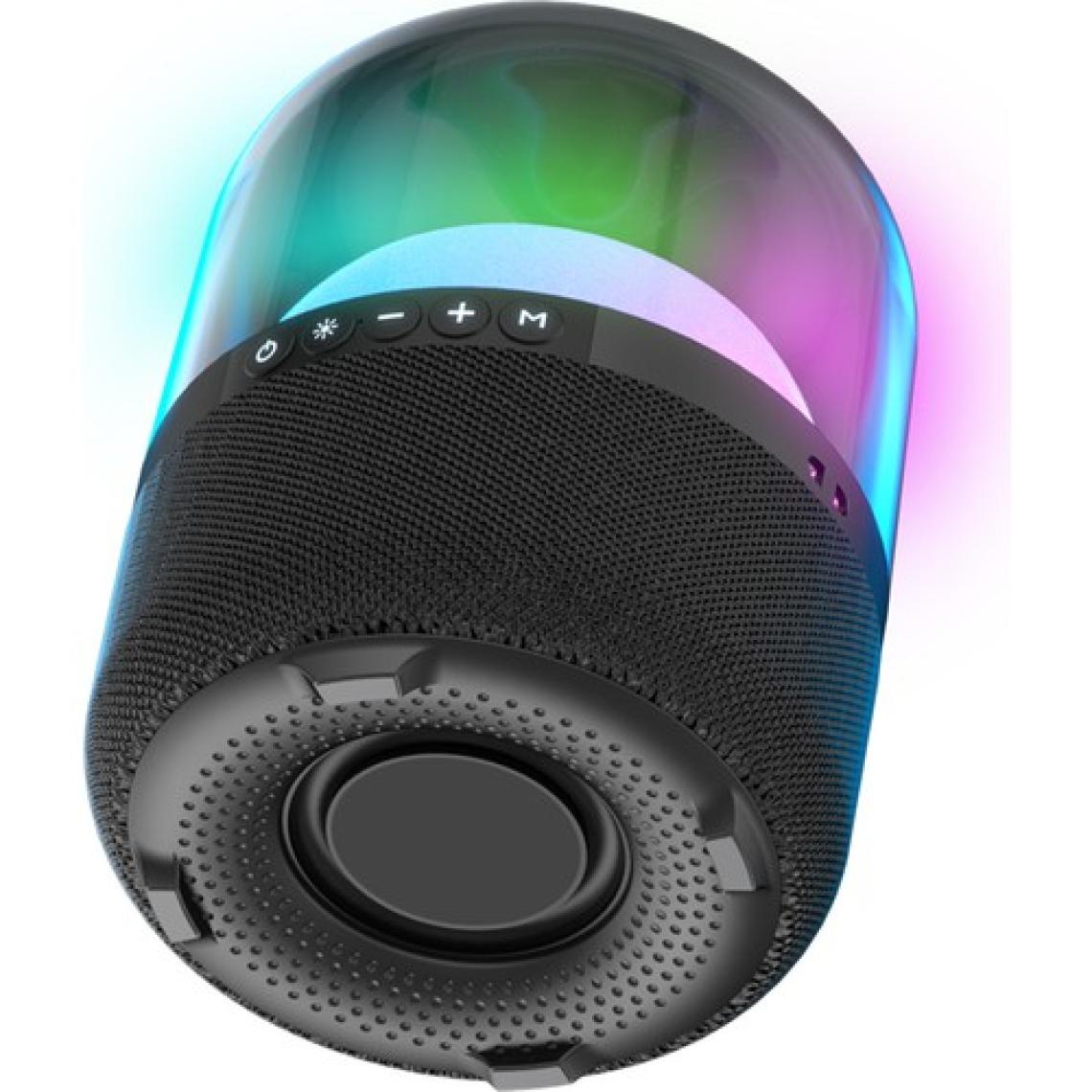 Lenovo Lecoo RS19 Rgb Aydınlatmalı Kablosuz Bluetooth Hoparlör Siyah