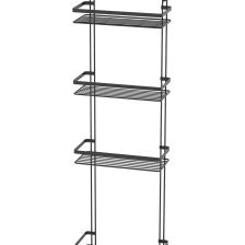 Tekno-tel 4 KATLI KANCALI BANYO RAFI SİYAH ES060H