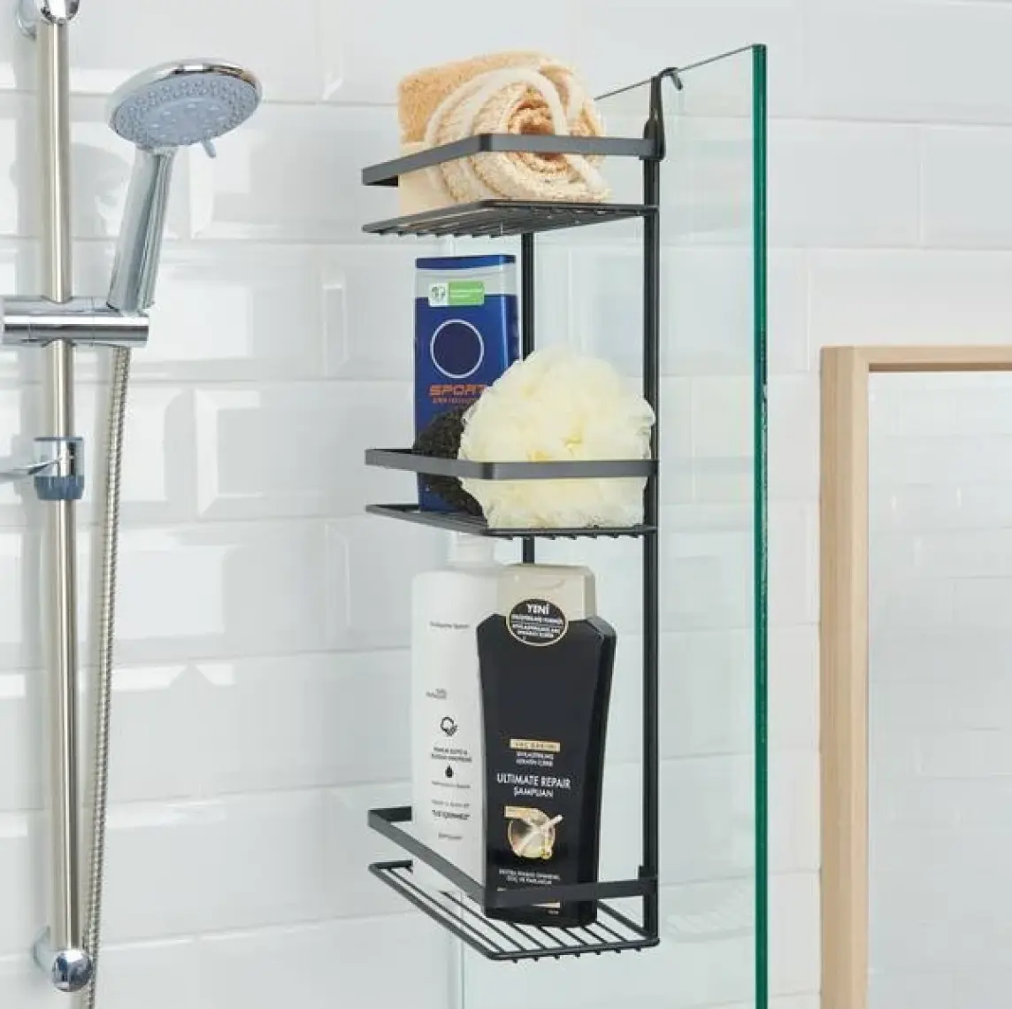 Tekno-tel 3 KATLI BANYO KÖŞELİĞİ KROM ES076