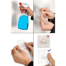 Sas Yapışkanlı Banyo Düzenleyici Şampuanlık Duş Rafı Siyah 2 Adet Tş-01